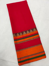 Load image into Gallery viewer, Mangalagiri Cotton Beautiful Temple border Dupatta Material