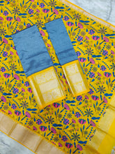 Load image into Gallery viewer, Mangalagiri Exclusive Pattu Kanchi Border Digital Printed Voni Lehanga Sets