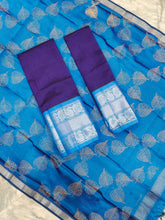 Load image into Gallery viewer, Mangalagiri Exclusive Pattu Kanchi Border Digital Printed Voni Lehanga Sets