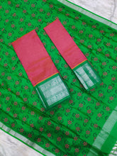 Load image into Gallery viewer, Mangalagiri Exclusive Pattu Kanchi Border Digital Printed Voni Lehanga Sets