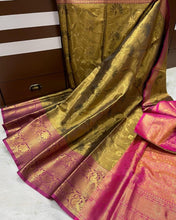 Load image into Gallery viewer, Banarasi tissue kanchipuram silk Saree*