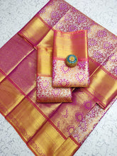 Load image into Gallery viewer, Anega TISSUE SILK SAREES