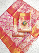 Load image into Gallery viewer, Anega TISSUE SILK SAREES