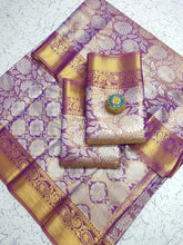 Load image into Gallery viewer, Anega TISSUE SILK SAREES