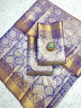 Load image into Gallery viewer, Anega TISSUE SILK SAREES