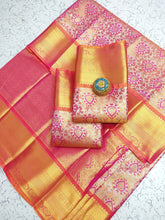 Load image into Gallery viewer, Anega TISSUE SILK SAREES
