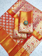 Load image into Gallery viewer, Anega TISSUE SILK SAREES