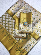 Load image into Gallery viewer, Anega TISSUE SILK SAREES