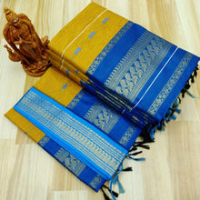 Load image into Gallery viewer, Kalyani cotton saree Lata Gadwal Paithani Sarees