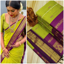 Load image into Gallery viewer, Kalyani cotton saree Lata Gadwal Paithani Sarees