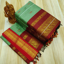 Load image into Gallery viewer, Kalyani cotton saree Lata Gadwal Paithani Sarees