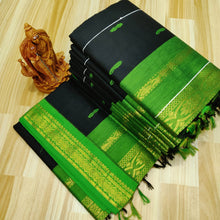 Load image into Gallery viewer, Kalyani cotton saree Lata Gadwal Paithani Sarees