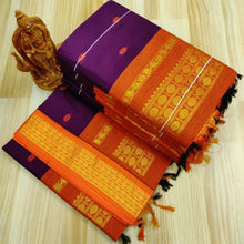 Load image into Gallery viewer, Kalyani cotton saree Lata Gadwal Paithani Sarees