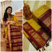 Load image into Gallery viewer, Kalyani cotton saree Lata Gadwal Paithani Sarees