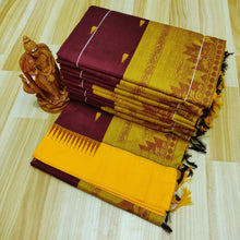 Load image into Gallery viewer, Kalyani cotton saree Lata Gadwal Paithani Sarees