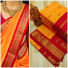 Load image into Gallery viewer, Kalyani cotton saree Lata Gadwal Paithani Sarees