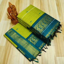 Load image into Gallery viewer, Kalyani cotton saree Lata Gadwal Paithani Sarees