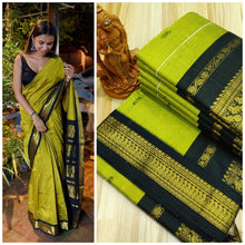 Load image into Gallery viewer, Kalyani cotton saree Lata Gadwal Paithani Sarees
