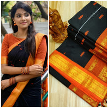 Load image into Gallery viewer, Kalyani cotton saree Lata Gadwal Paithani Sarees