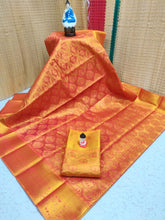 Load image into Gallery viewer, Anega Tissue Silk Sarees