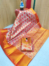 Load image into Gallery viewer, Anega Tissue Silk Sarees