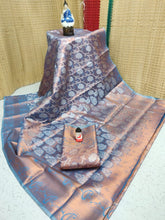 Load image into Gallery viewer, Anega Tissue Silk Sarees