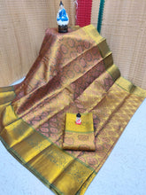 Load image into Gallery viewer, Anega Tissue Silk Sarees
