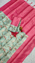 Load image into Gallery viewer, DIGITAL KUBERA PATTU Sarees