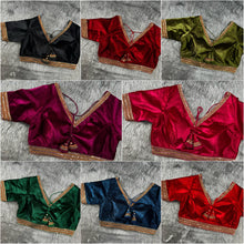 Load image into Gallery viewer, HEAVY VELVET BRIDAL BLOUSE