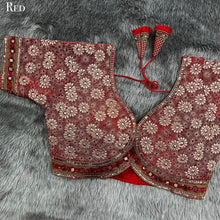 Load image into Gallery viewer, SABYASACHI STYLE VELVET Readymade BLOUSE