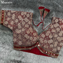 Load image into Gallery viewer, SABYASACHI STYLE VELVET Readymade BLOUSE