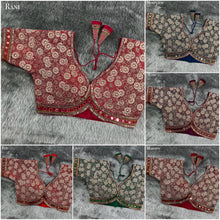 Load image into Gallery viewer, SABYASACHI STYLE VELVET Readymade BLOUSE