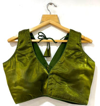 Load image into Gallery viewer, NEW Ruffle SILK PLEATED DESINGER BLOUSE*