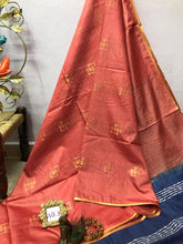 Load image into Gallery viewer, Akc Bhagalpuri Linen Sarees