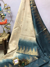 Load image into Gallery viewer, Akc Bhagalpuri Linen Sarees