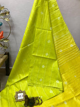 Load image into Gallery viewer, Akc Bhagalpuri Linen Sarees