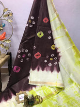 Load image into Gallery viewer, Akc Bhagalpuri Linen Sarees