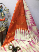 Load image into Gallery viewer, Akc Bhagalpuri Linen Sarees
