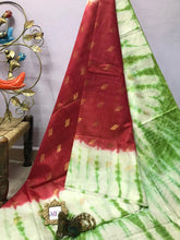 Load image into Gallery viewer, Akc Bhagalpuri Linen Sarees