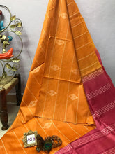 Load image into Gallery viewer, Akc Bhagalpuri Linen Sarees