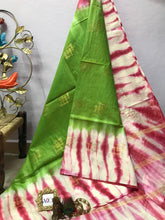Load image into Gallery viewer, Akc Bhagalpuri Linen Sarees