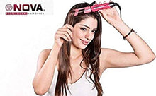 Load image into Gallery viewer, NOVA NHC-2009 Curler and Straightener for Hair Beauty -Set of 2 in 1