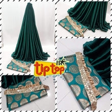 Load image into Gallery viewer, SATIN SAREE WITH DESIGNER BLOUSE* - Sheetal Fashionzz