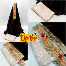 Load image into Gallery viewer, SATIN SAREE WITH DESIGNER BLOUSE* - Sheetal Fashionzz