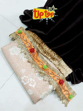 Load image into Gallery viewer, SATIN SAREE WITH DESIGNER BLOUSE* - Sheetal Fashionzz