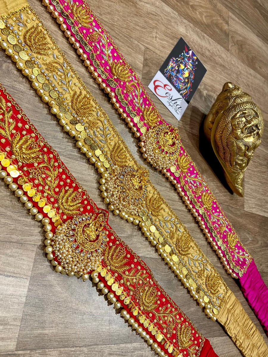 Maggam Work Waistbelt |Hip belts online| Vaddanam| Vadiyanam