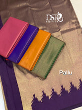 Load image into Gallery viewer, *DSR-Arani Chhatri Tissue Pattu Sarees - Sheetal Fashionzz