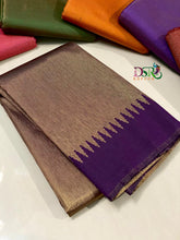 Load image into Gallery viewer, *DSR-Arani Chhatri Tissue Pattu Sarees - Sheetal Fashionzz