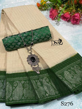 Load image into Gallery viewer, Dsr
Pure cotton madurai Sungudi sarees in shimmering silver border - Sheetal Fashionzz