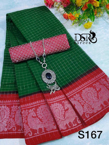 Dsr
Pure cotton madurai Sungudi sarees in shimmering silver border - Sheetal Fashionzz